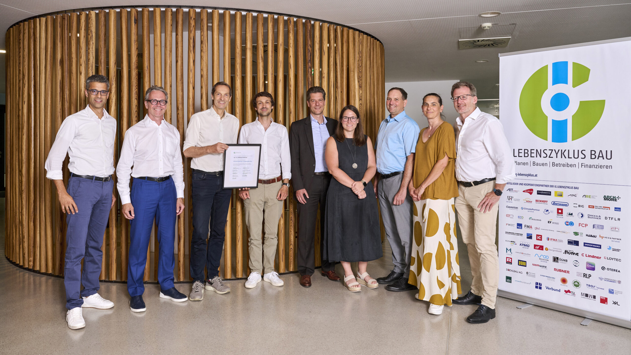 Neuer Vorstand für IG Lebenszyklus Bau