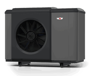 Die CHA-10 von Wolf – vollausgestattet für smarte Gebäudetechnik und hohe Komfortansprüche.