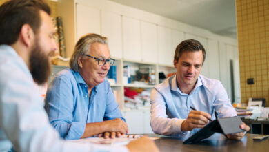 Zwei Köpfe, viele Ideen: Ernst Steinprinz sen. und der neue Geschäftsführer Ernst Steinprinz jun. machen Alltek für die Zukunft fit. © Sebastian Wegerbauer