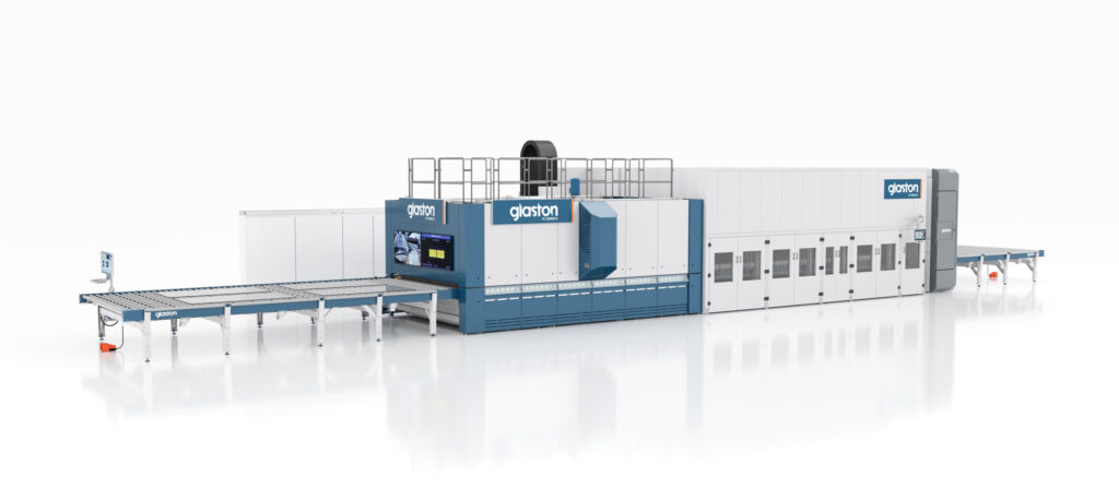 „FC Series E“ ist das jüngste Mitglied der „FC Series“-Familie von Glaston und bietet eine intelligente, energieeffiziente und flexible Lösung für den sich entwickelnden Glasmarkt von heute. © Glaston