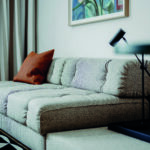 Der Gestaltung für Zimmer 30 liegt das Spiel mit der Geometrie, dem Schachbrett, dem Würfel, zugrunde. © Nicky Webb