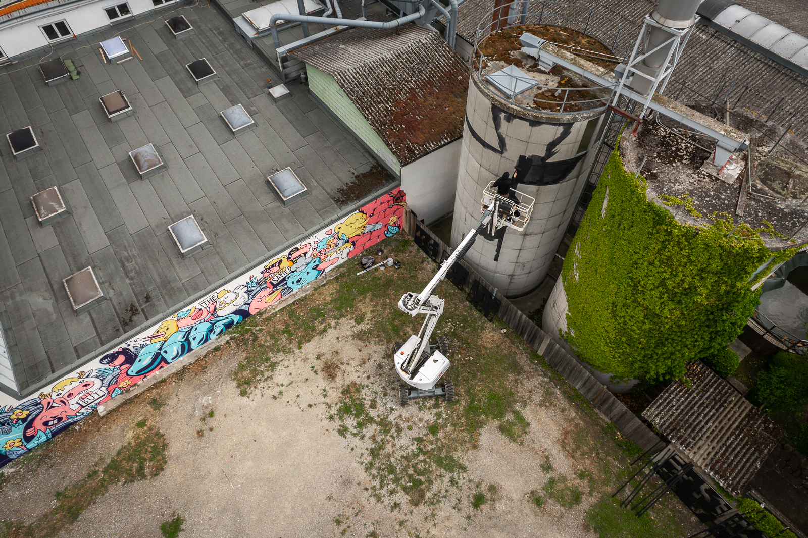 Luftbild Projekt Tischlerei Melk