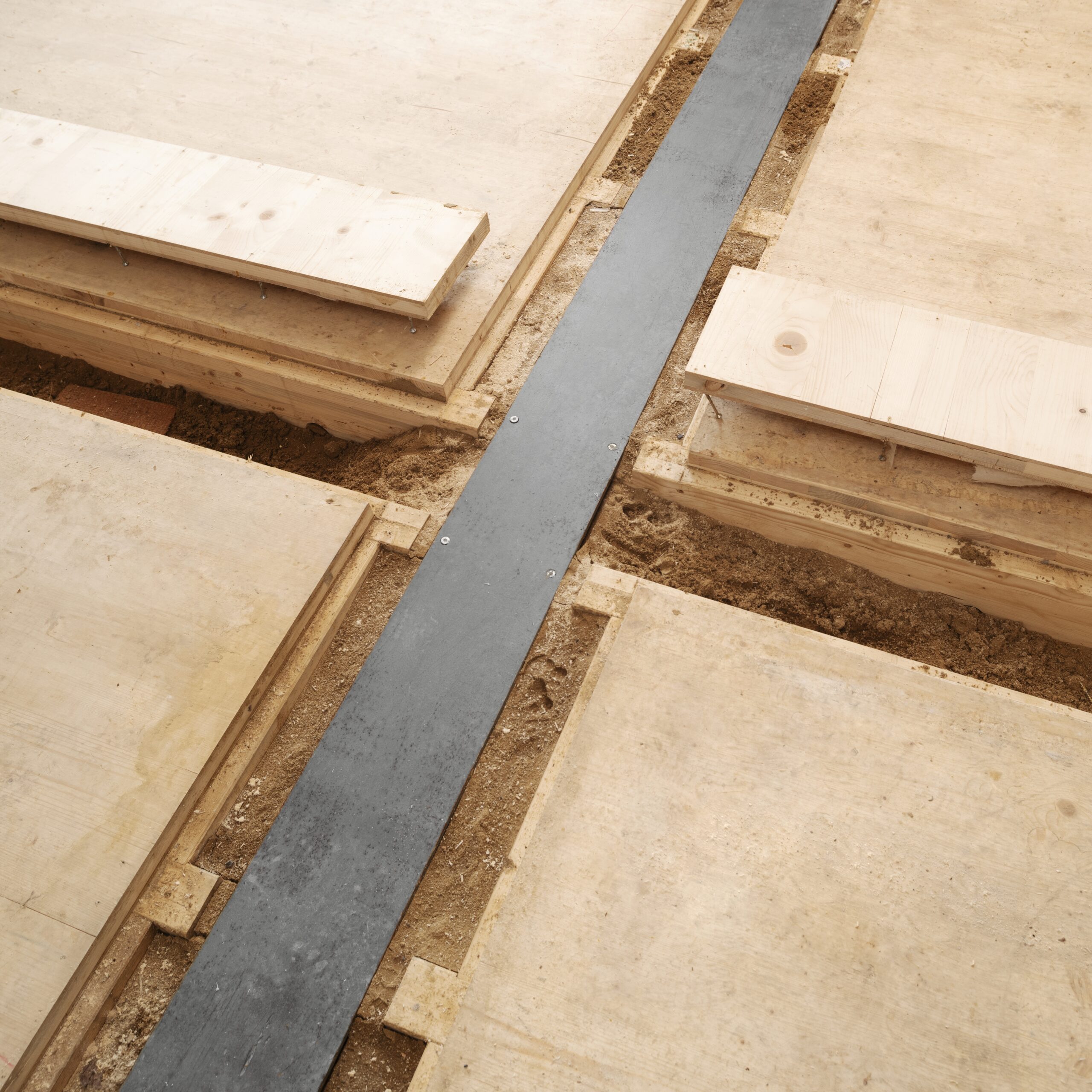 Tragwerk gesteckt - re-use Eisenträger