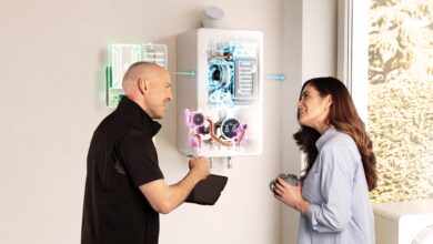 Hybrides Heizgerät von Bosch. Copyright: Bosch