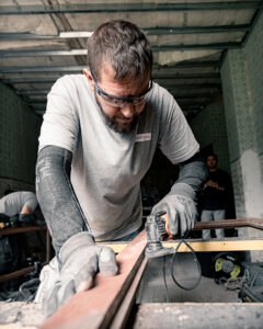 Die alten Fensterrahmen wurden von den Spezialisten von RenoWindow behutsam restauriert.