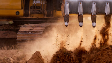 Bodenaushub: bald kein Abfall mehr. Copyright: Fahroni istock getty images plus