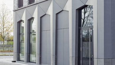 Fassadenelemente aus Beton von Rieder