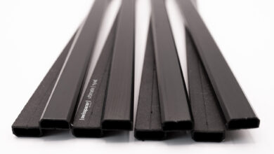 Mit dem neuen Abstandhalter "Ultimate|Nyxé" führt Swisspacer ein Bauteil ein, das sowohl technische Anforderungen der energieeffizienten Verglasung erfüllt als auch Gestaltungsspielräume in der Architektur erweitert.