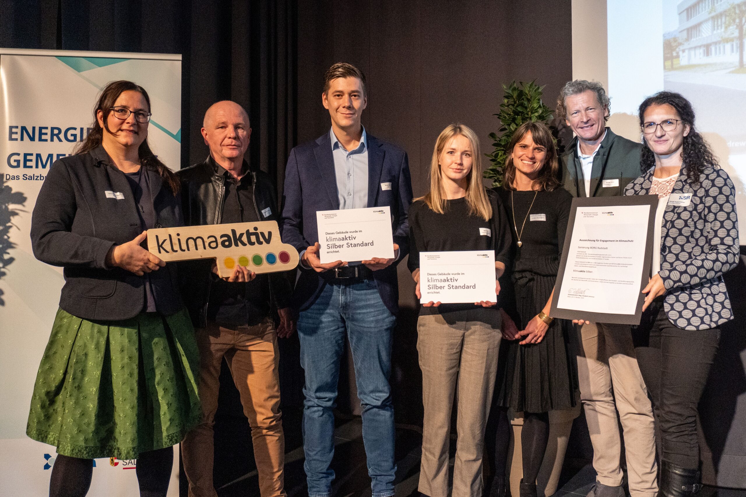 Salzburg prämiert sechs klimaaktiv-Gebäude