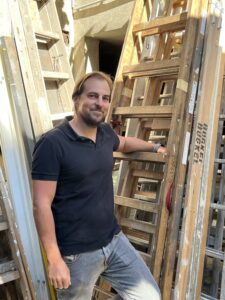 Berhard Bugkel in der Werkstatt.© Barbara Jahn