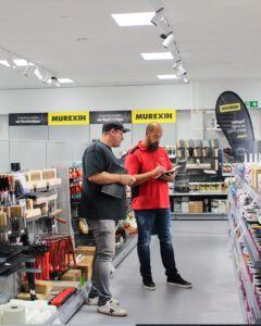 Mit der Modernisierung reagiert Murexin auf die starke Frequentierung des Standorts – vom schnellen Materialnachkauf bis zur fundierten Beratung.© Murexin