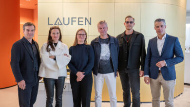 Radikal und normal (v.l.): Marc Viardot, Verena Konrad, Lotte Kristoferitsch, Heribert Wolfmayr, Oliver Gerner und Christian Schäfer. Copyright: Laufen